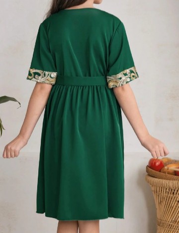 Rochie Shein Kids, verde