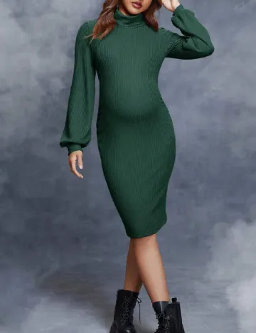 Rochie medie SHEIN, verde Verde