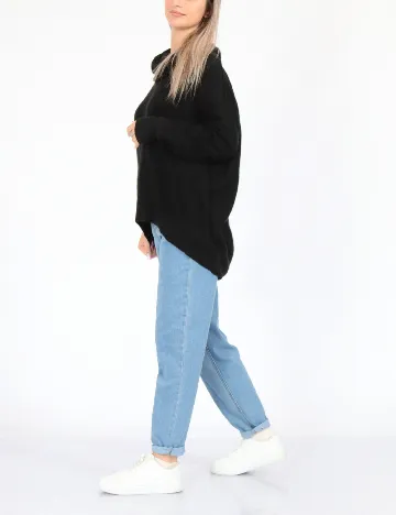 Bluza Oversize American Eagle, negru Negru