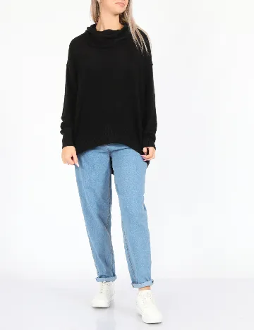 Bluza Oversize American Eagle, negru Negru