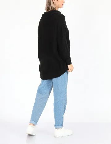 Bluza Oversize American Eagle, negru Negru