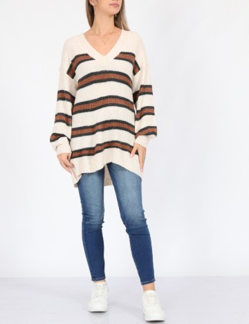 Bluza Oversize American Eagle, crem