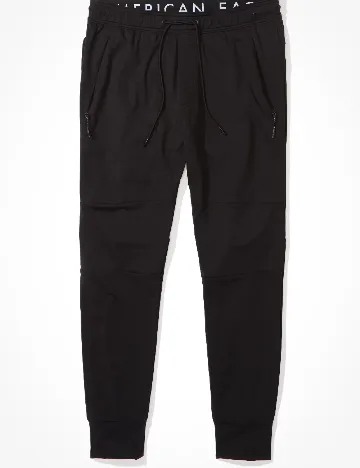 Pantaloni American Eagle, negru Negru