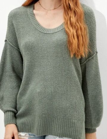 Bluza American Eagle, verde