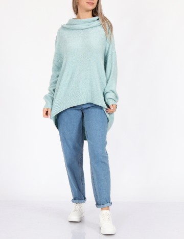 Bluza Oversize American Eagle, turcoaz