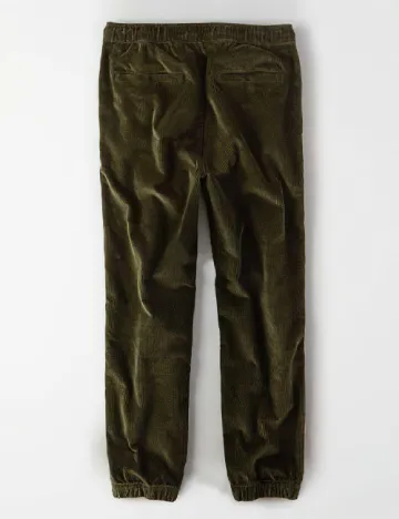 Pantaloni American Eagle, verde inchis Verde