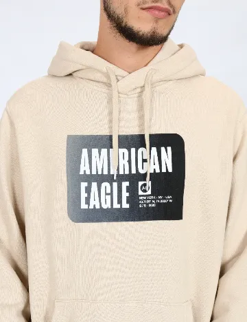 Hanorac American Eagle, bej Crem