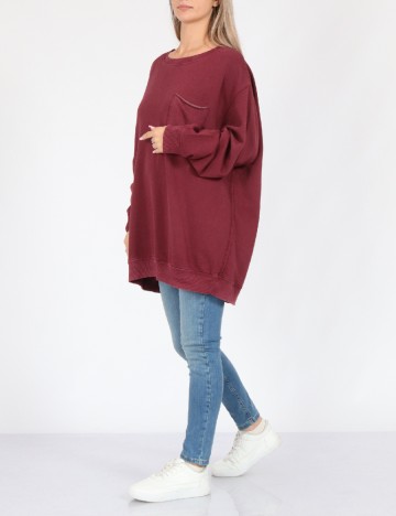 Bluza Oversize Aerie, visiniu