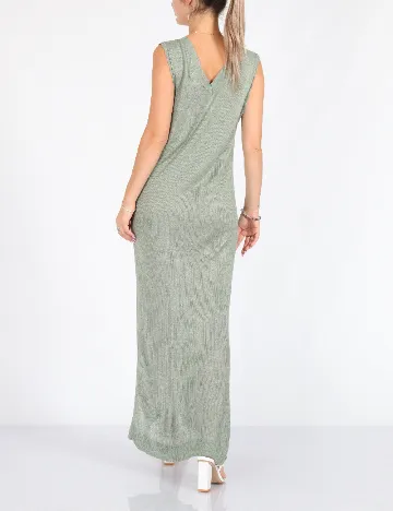 Rochie medie Object, verde Verde