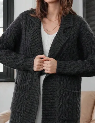 Cardigan SHEIN, bleumarin Albastru