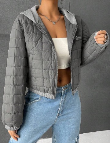 Geaca SHEIN, gri