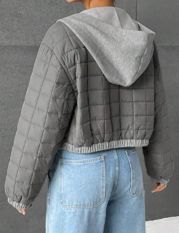 Geaca SHEIN, gri Gri