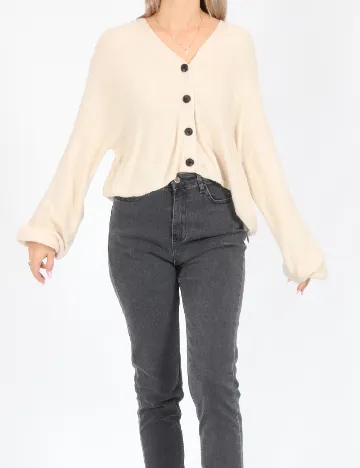 Cardigan American Eagle, crem Crem