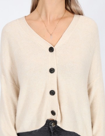 Cardigan American Eagle, crem