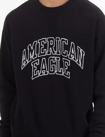 Bluza American Eagle, negru