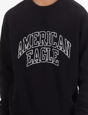 Bluza American Eagle, negru Negru