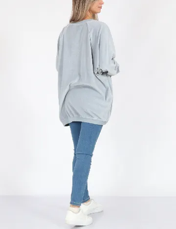 Bluza Oversize Aerie, albastru Albastru