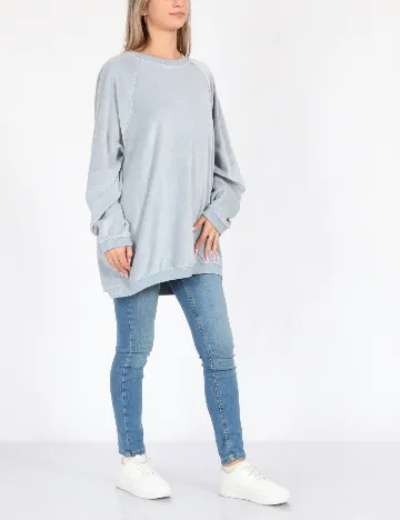 Bluza Oversize Aerie, albastru Albastru