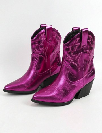 Botine SHEIN, roz