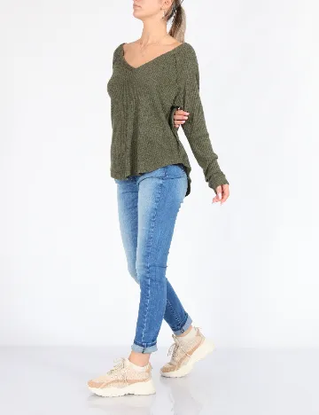 Bluza American Eagle, verde Verde