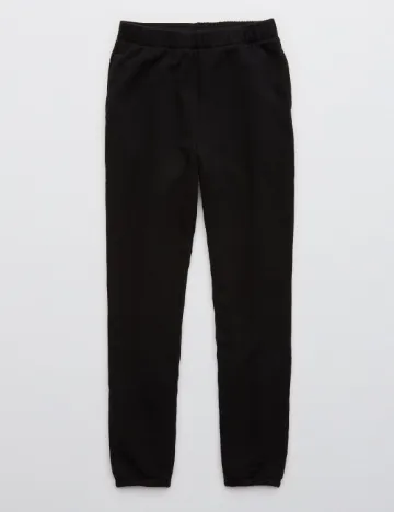 Pantaloni Aerie, negru Negru