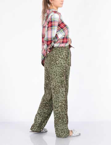 Pantaloni de pijama Aerie, verde