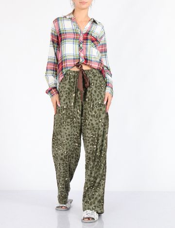 Pantaloni de pijama Aerie, verde