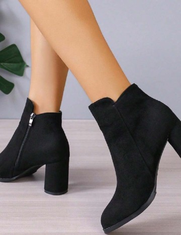 Botine SHEIN, negru