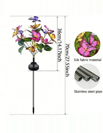 Floare artificiala SHEIN, mix culori Mix culori