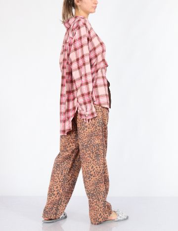 Pantaloni de pijama Aerie, animal print