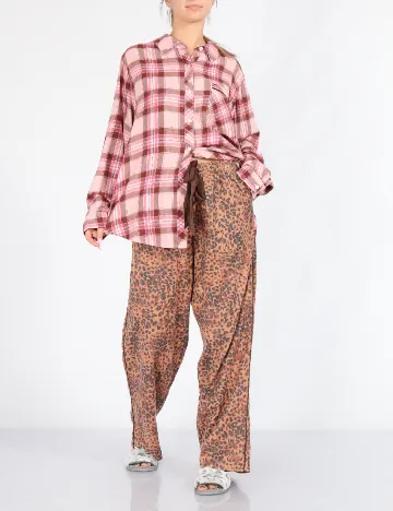 Pantaloni de pijama Aerie, animal print Animal print