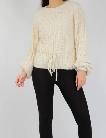 Pulover Zara, crem