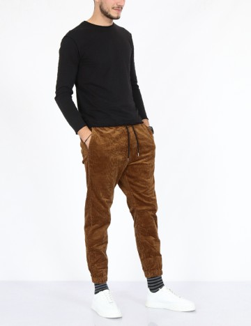 Pantaloni American Eagle, maro