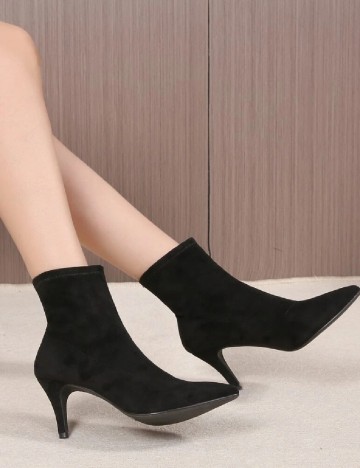 Botine SHEIN, negru