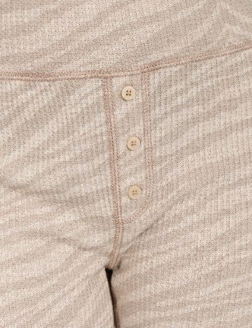 Pantaloni de pijama Aerie, maro