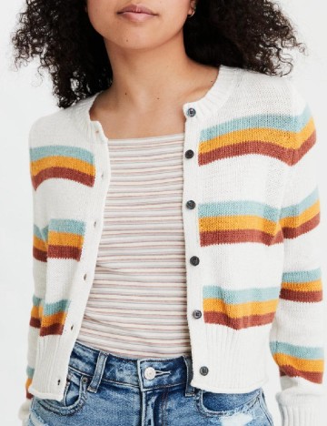 Cardigan American Eagle, ecru