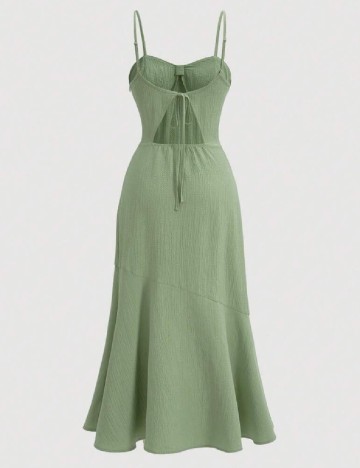 Rochie lunga SHEIN, verde