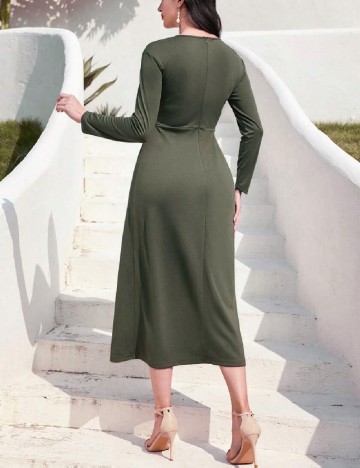 Rochie medie SHEIN, verde