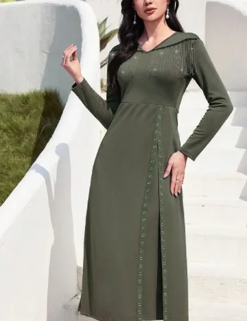 Rochie medie SHEIN, verde Verde