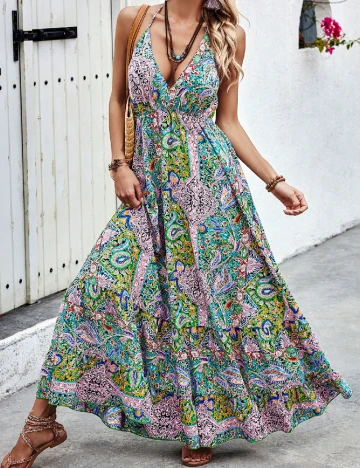 Rochie lunga SHEIN, mix culori