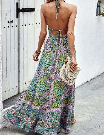 Rochie lunga SHEIN, mix culori