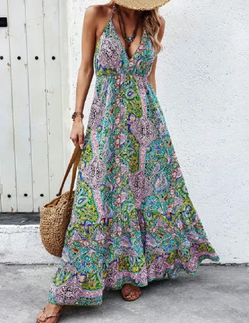 Rochie lunga SHEIN, mix culori