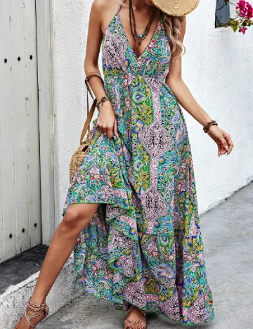 Rochie lunga SHEIN, mix culori