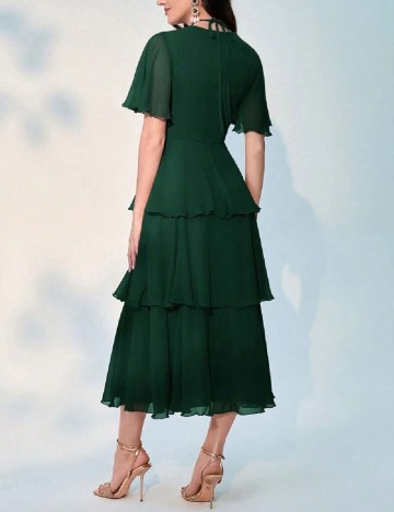 Rochie medie SHEIN, verde