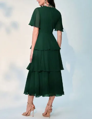 Rochie medie SHEIN, verde Verde