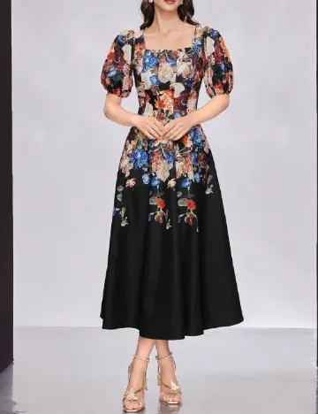 Rochie medie SHEIN, negru