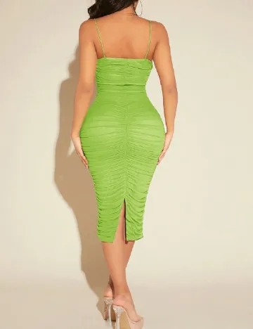 Rochie medie SHEIN, verde Verde