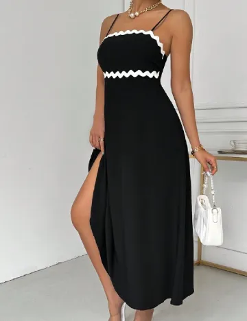 Rochie lunga SHEIN, negru Negru