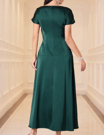 Rochie lunga SHEIN, verde