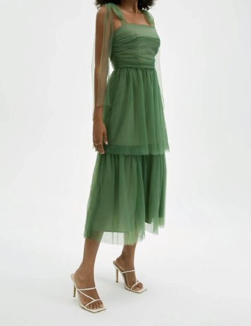 Rochie medie SHEIN, verde